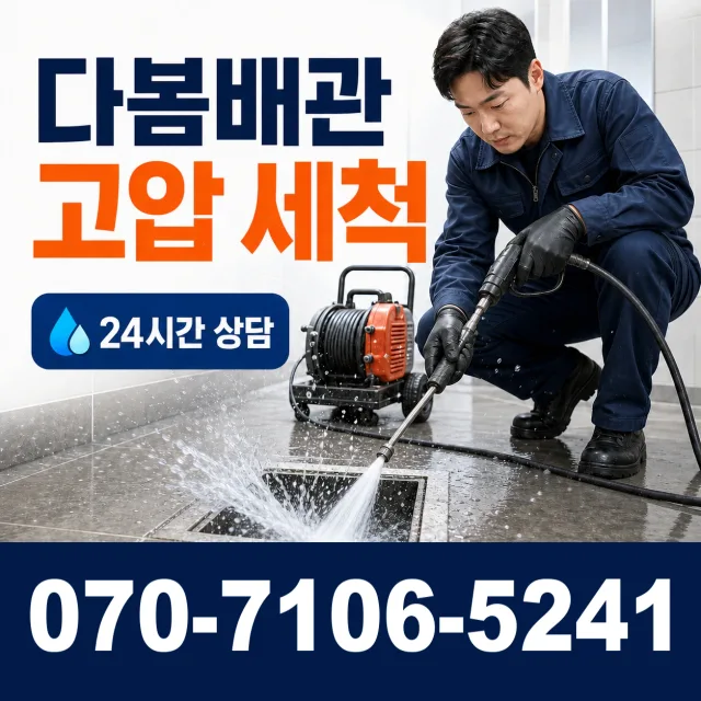 강원 홍천군 내촌면 선바위길 배관뚫기 상담 이미지 4